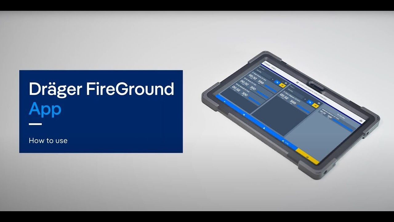 Dräger FireGround Uygulaması - Nasıl Kullanılır? | Dräger Türkiye