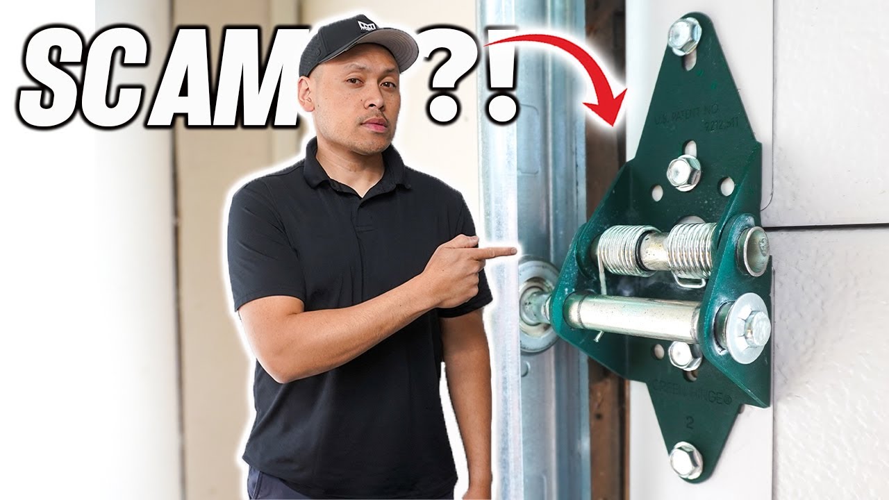 Are These GREEN Garage Door Hinges A SCAM?! 2 Years Later UPDATE!