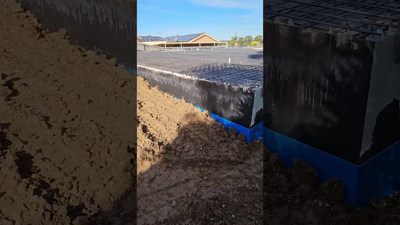 basement build backfill permanent formwork Dincel