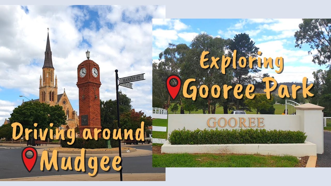 Driving around Mudgee & Exploring Gooree Park