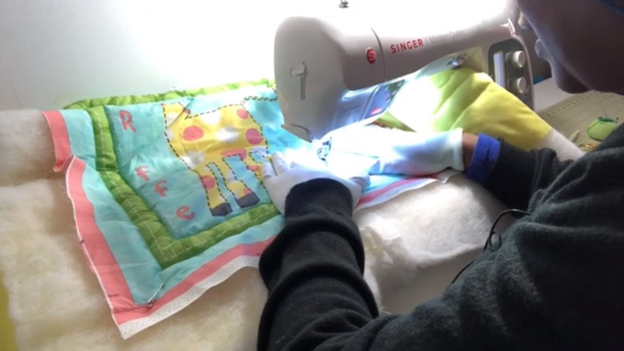 How to Quilt a Fabric Panel