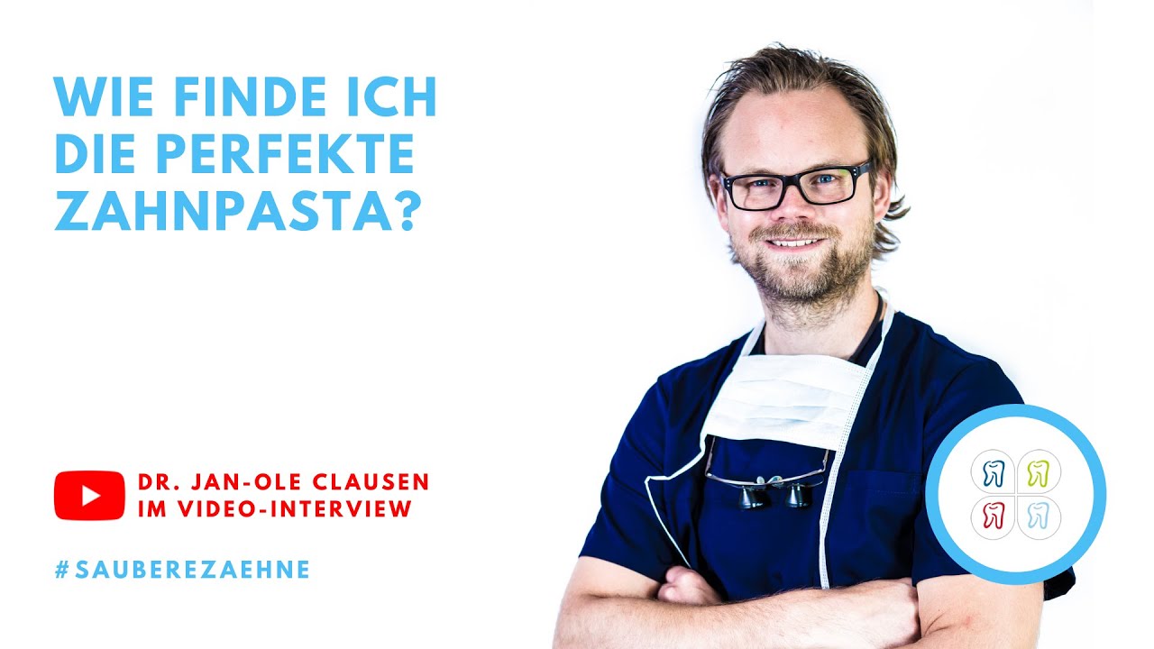 Welche Zahnpasta empfehlen Sie? | Video-Interview mit Dr. Jan-Ole Clausen | Zahnärzte Lübeck