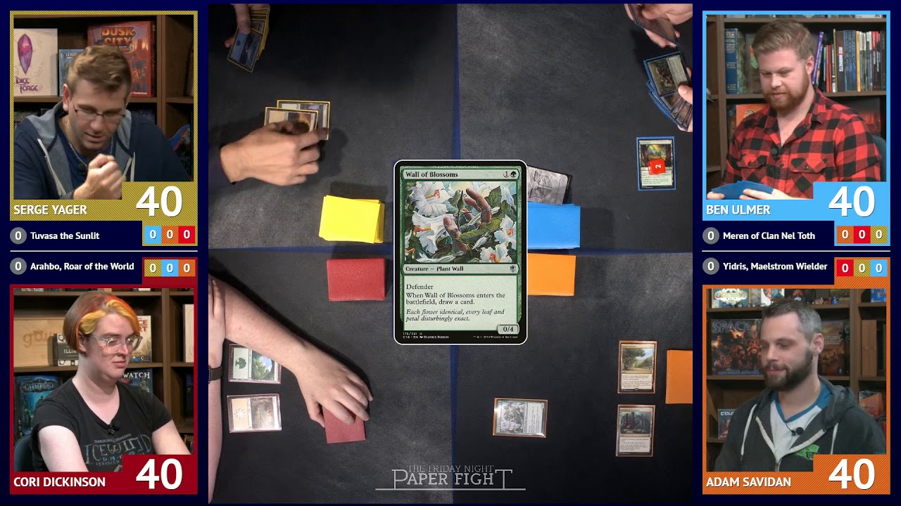 Friday Night Paper Fight — Commander PreCon Free For All