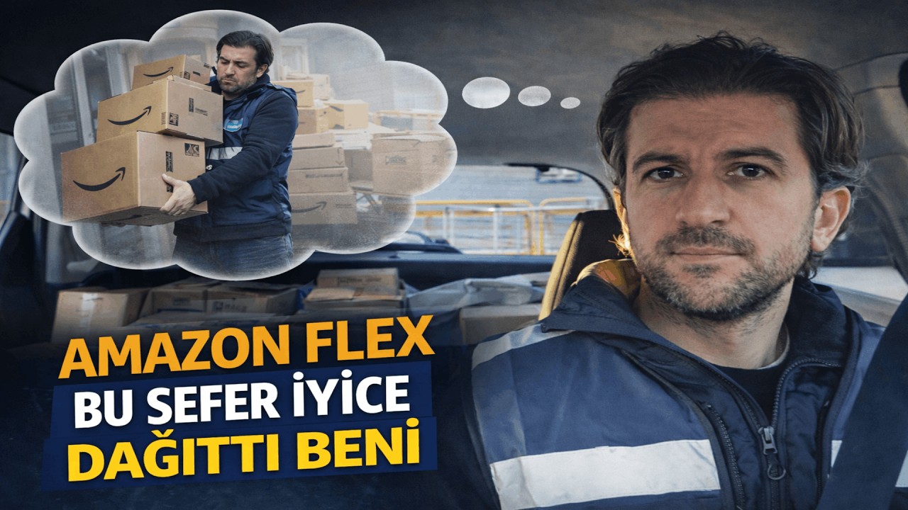 EVE TIRMANAN KİŞİLERE YARDIM ETTİK! | Amazon Flex