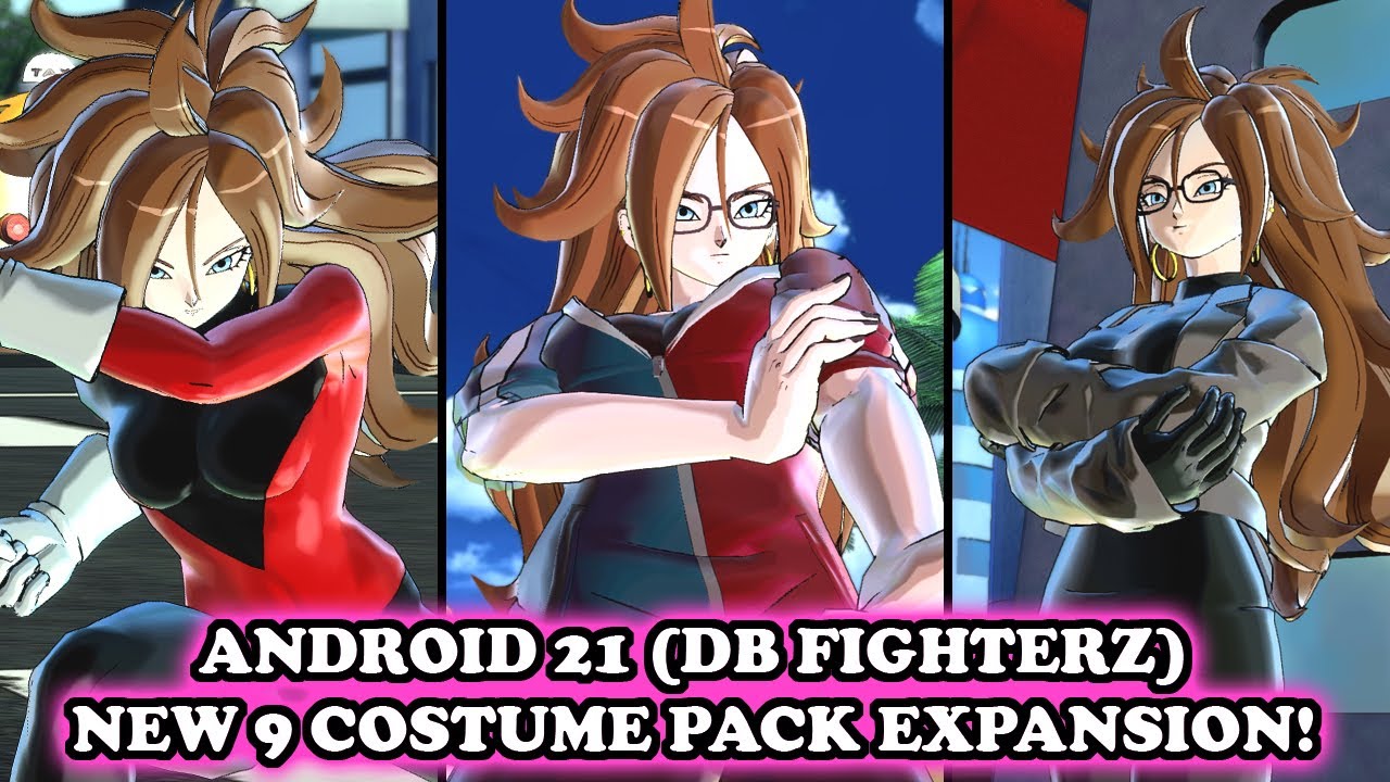 Android 21 Smokin' Sexy Style Costumes Expansion Pack [9 COSTUMES]! Dragon Ball Xenoverse 2 Mods