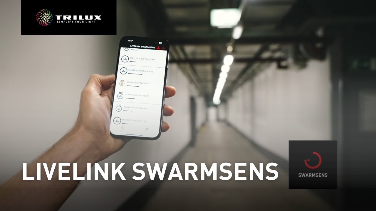LiveLink SwarmSens - The guide | TRILUX