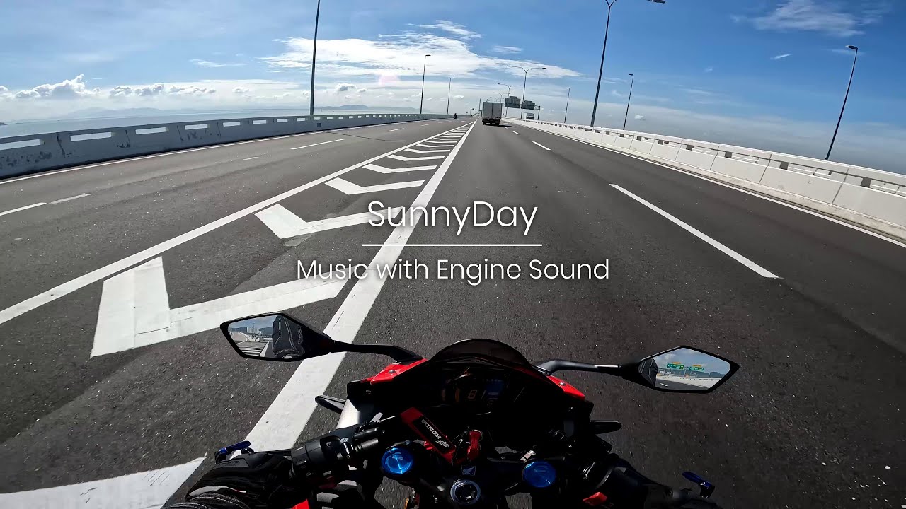 Day Ride with Honda CBR 250RR 🌞🏍️| Lofi Music Vibes | with Engine Sound