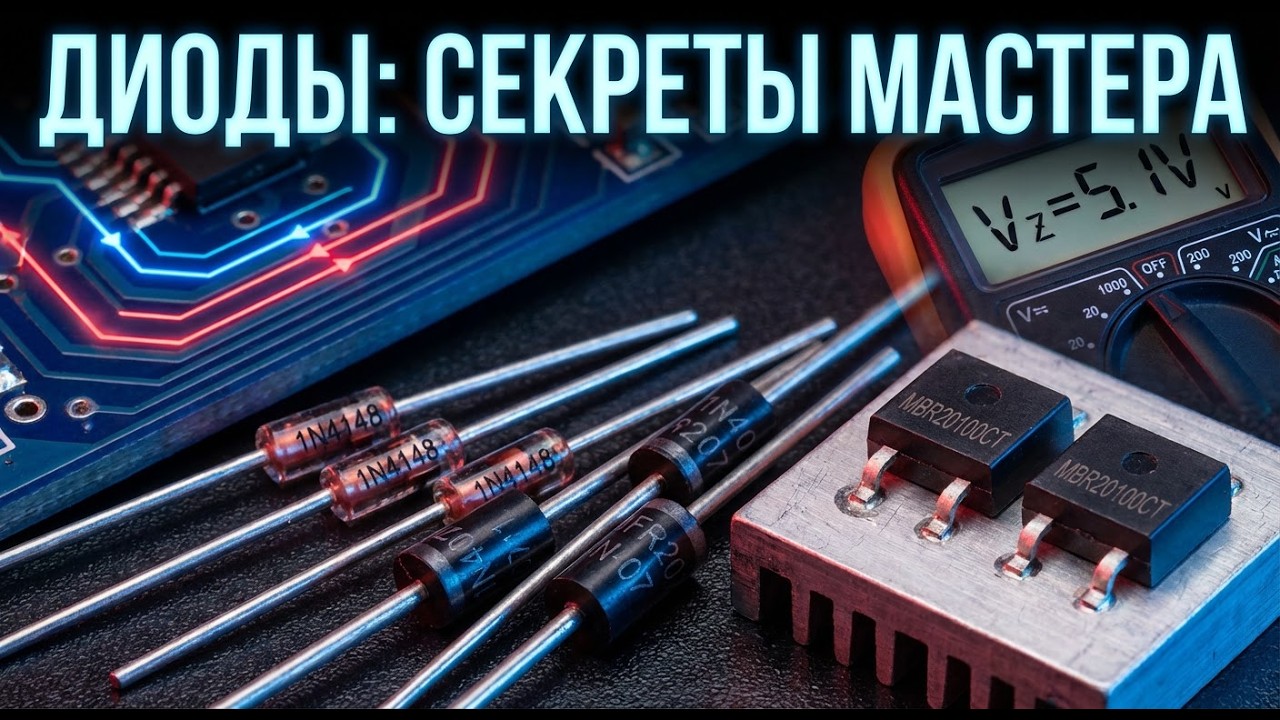 ДИОДЫ И СТАБИЛИТРОНЫ: Больше ты НЕ ОШИБЁШЬСЯ! Секреты подбора и проверки | Полный гид для мастера