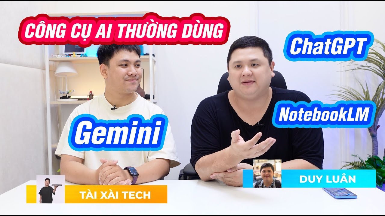 Công cụ AI mình và @Tài Xài Tech dùng thường xuyên