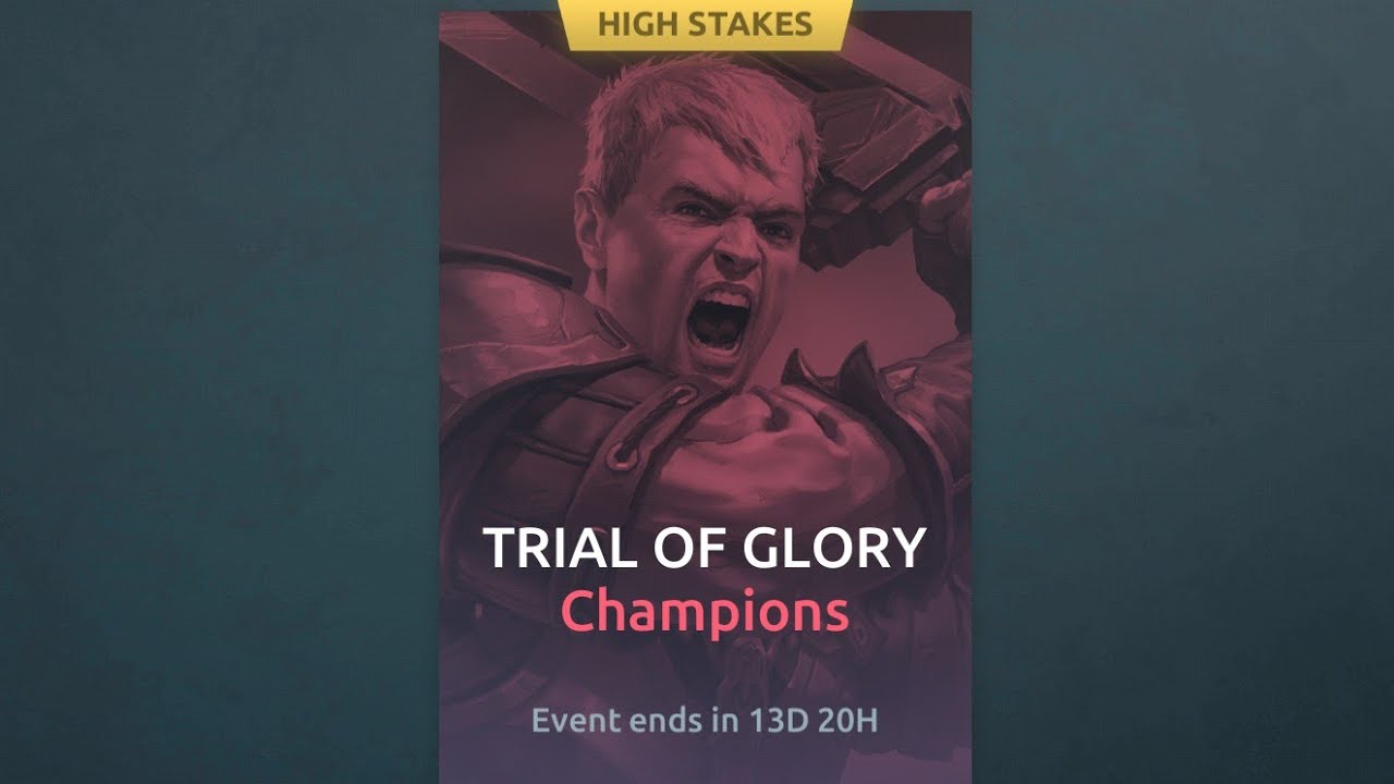 Event |Shadow Fight Arena| Trial of Glory:Champions.