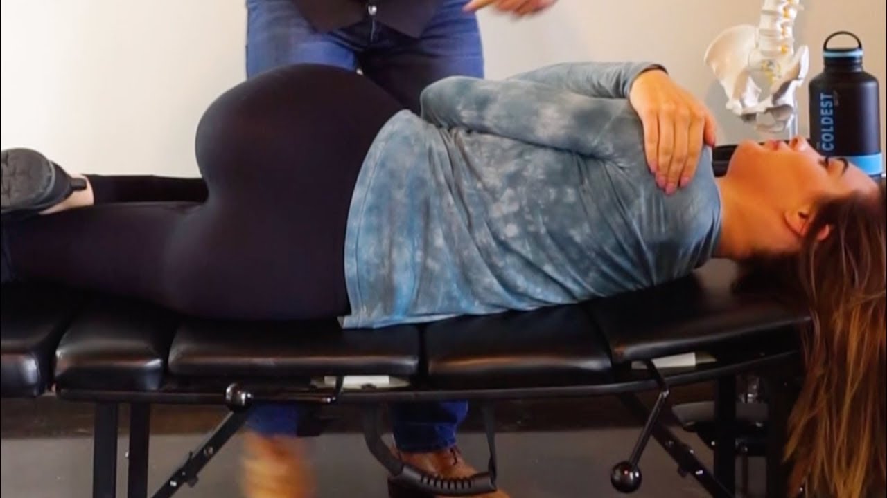 Instagram MODEL gets *LIFE CHANGING* Chiropractic Adjustment
