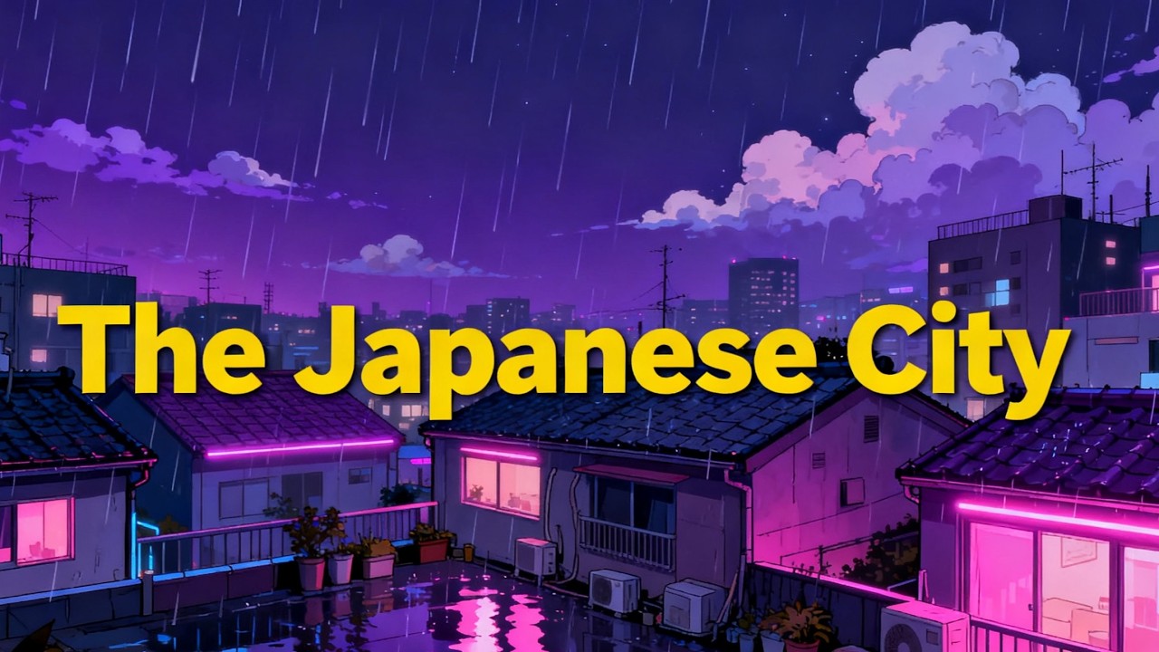 Midnight Tokyo 🌧️ Chill Lofi Beats | 雨音チルビーツ