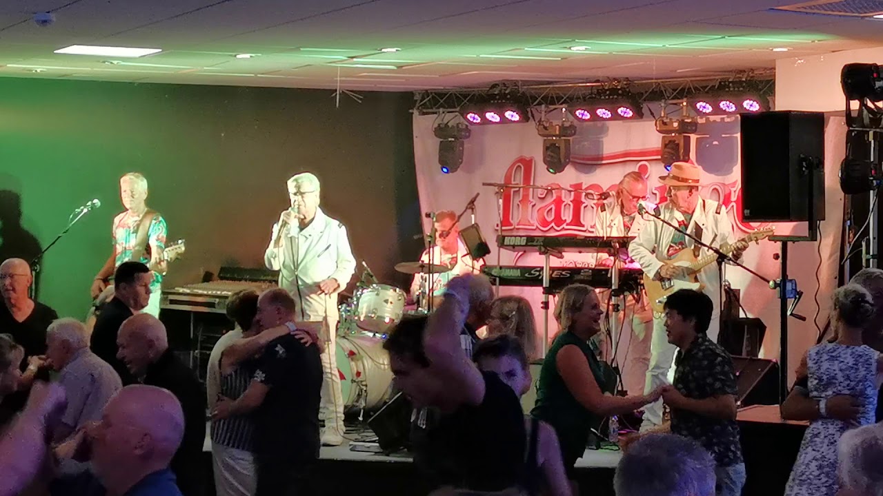 Flamingokvintetten på Stora folkparksdansen 2019 (Danspassion.se)