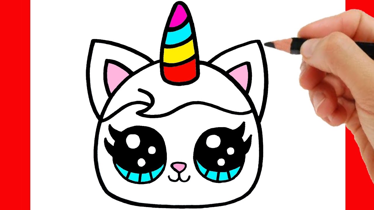 COMMENT DESSINER UN CHATON etape par etape facilement