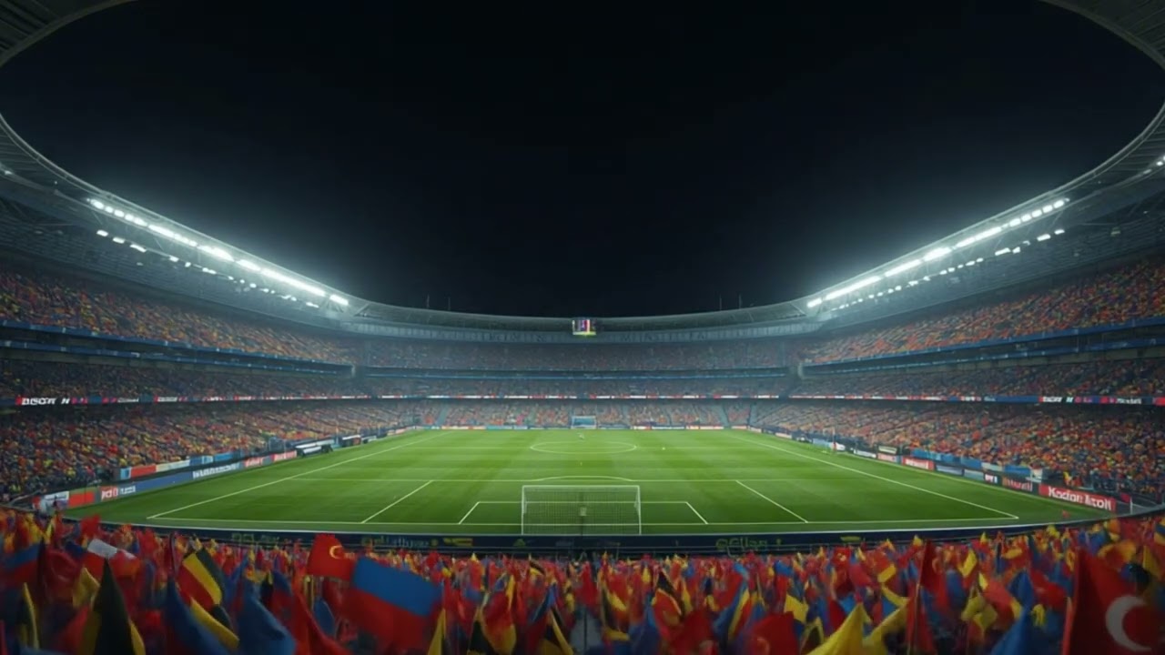 Football Stadium Crowd Ambience (1 Hour) | Match Day Atmosphere | No Music