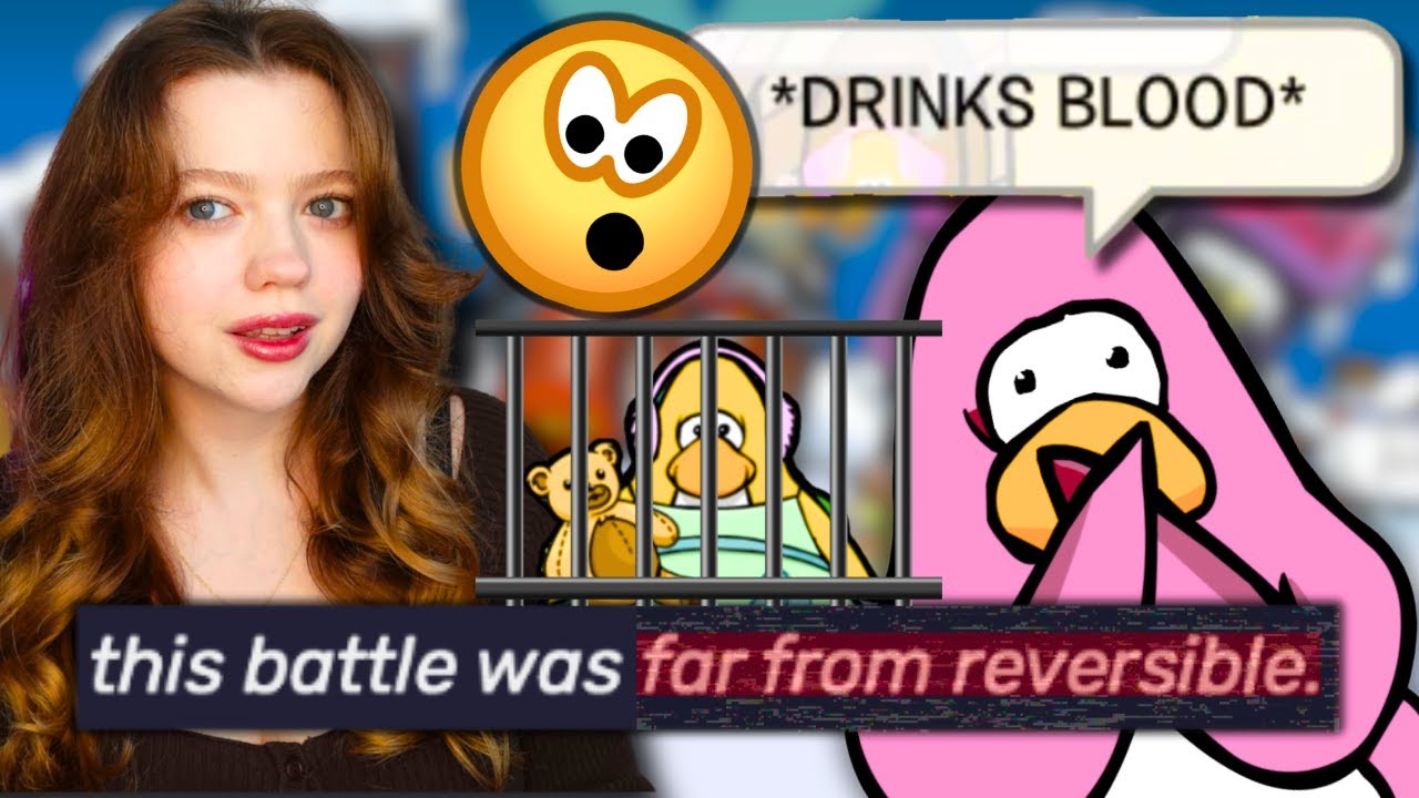 Подробное погружение в драму в Club Penguin