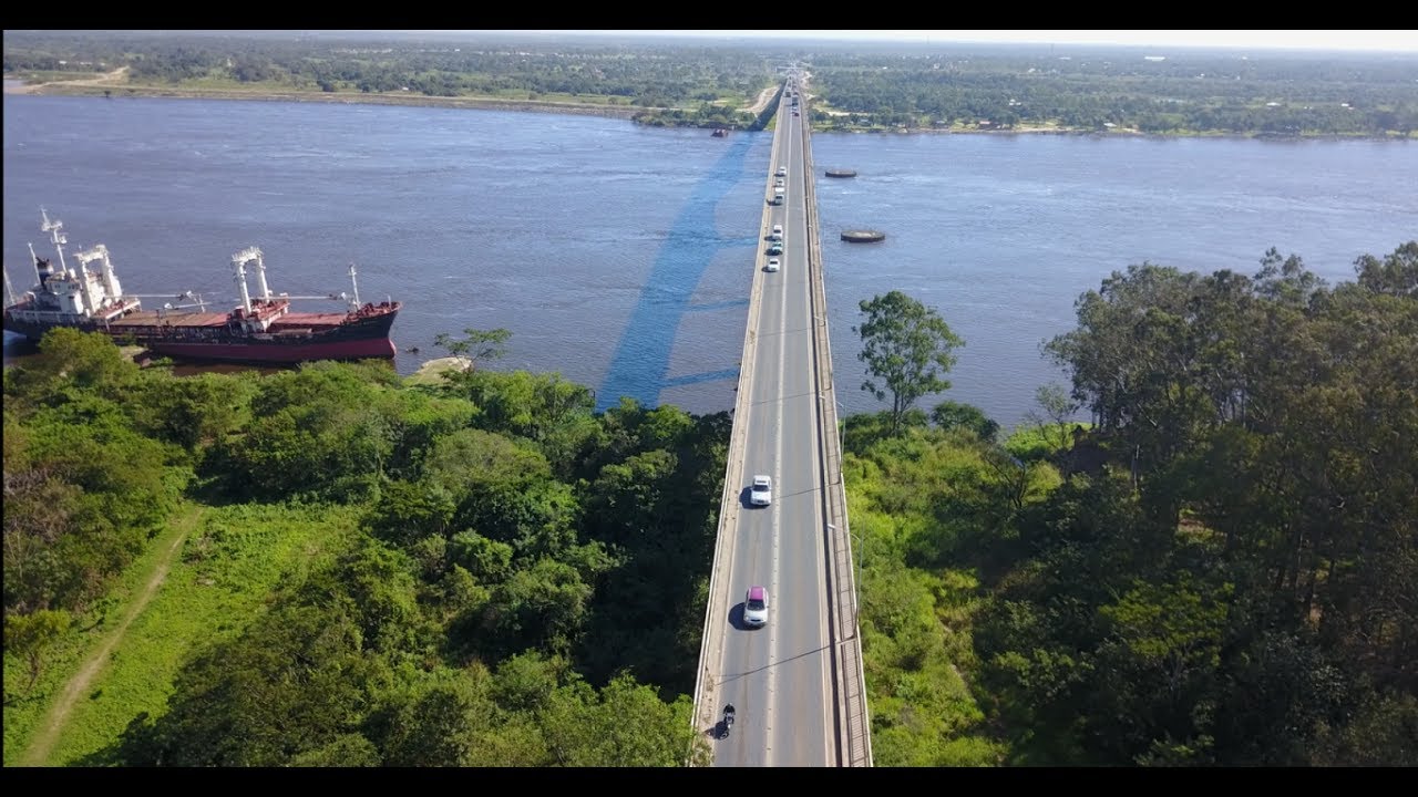Puente Remanso Gran Asunción con Drone ( Paraguay )