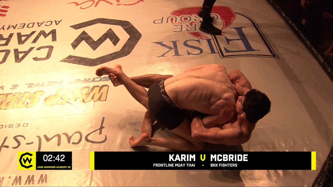 KARIM V MCBRIDE - 155lbs Amateur MMA Contest #CWSE24