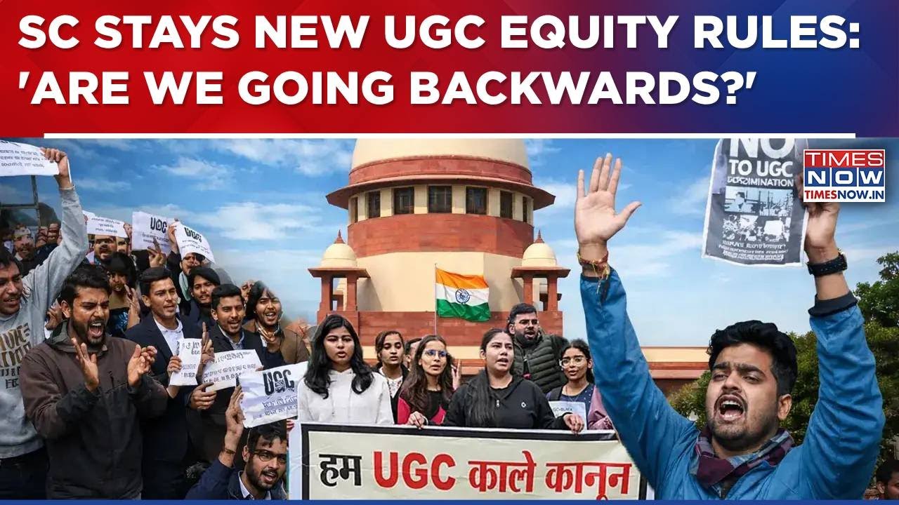 'Are We Going Backwards?': Supreme Court Comes Down Heavily On UGC Over New Equity Rules, Puts Stay
