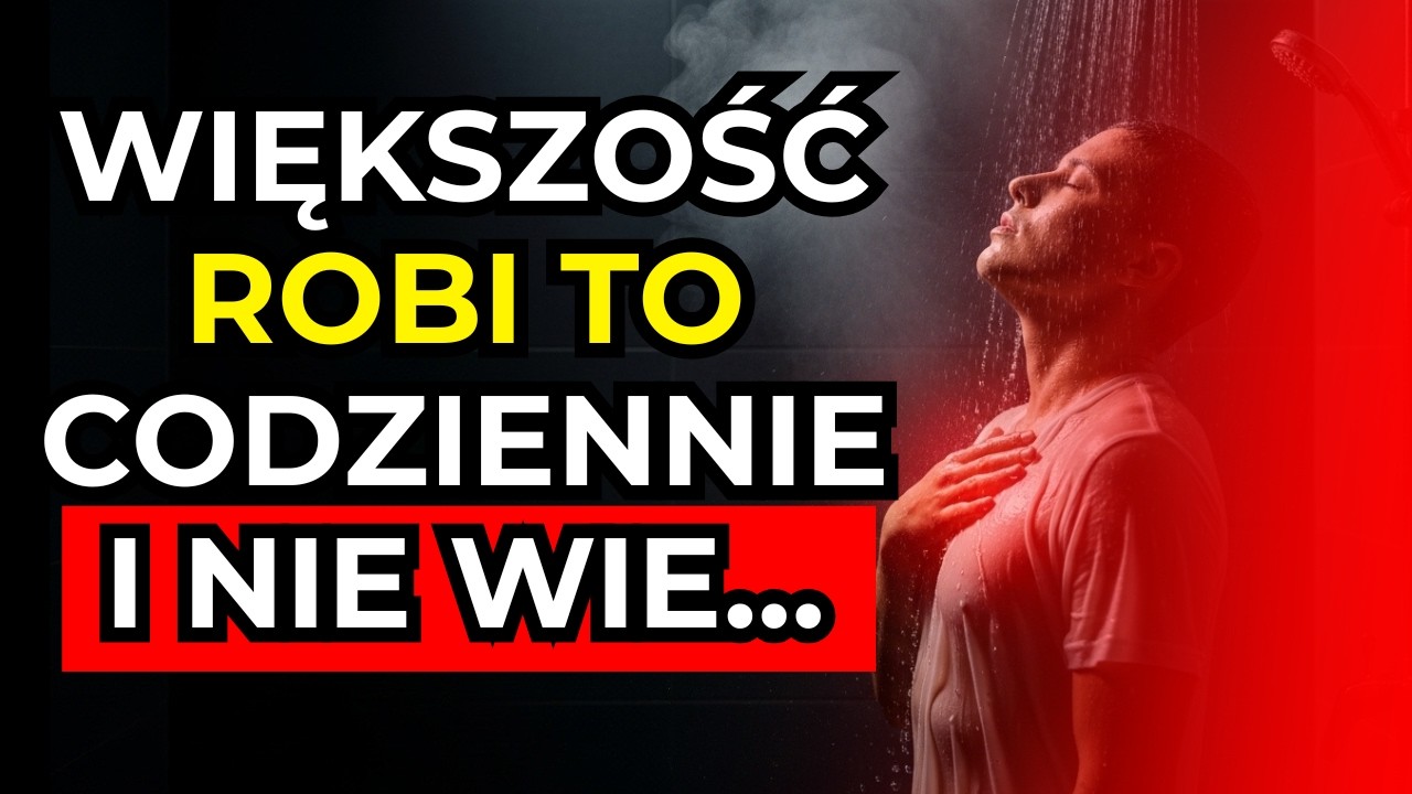 Te nawyki pod prysznicem mogą prowadzić do zawału i udaru