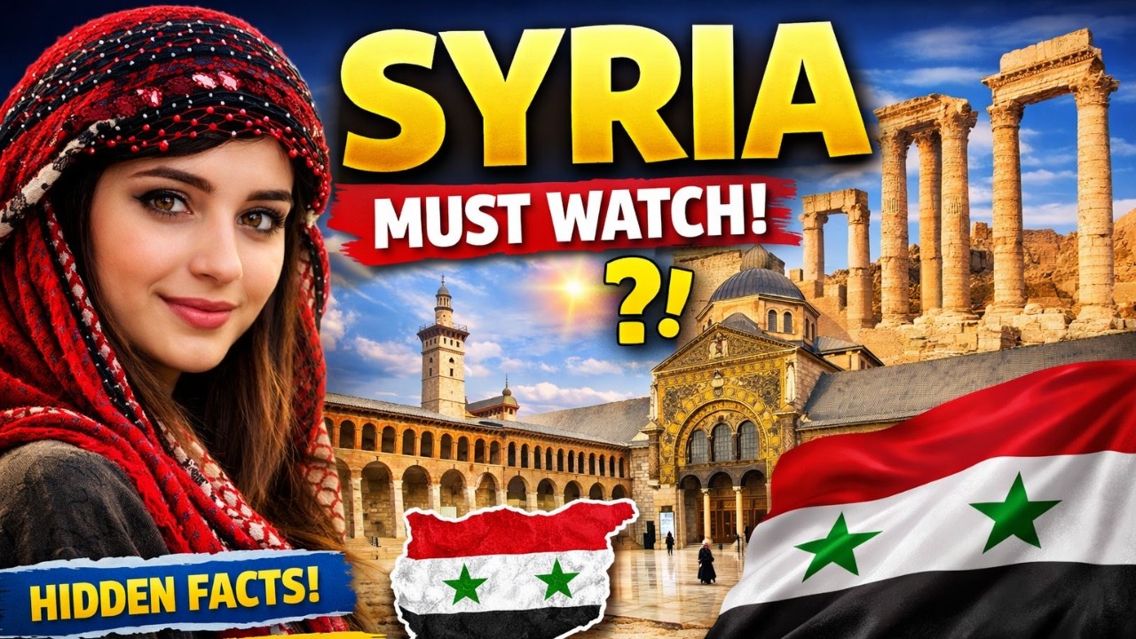 🇸🇾 Syria – The Untold Story of One of the World’s Oldest Countries | History, Culture & Facts
