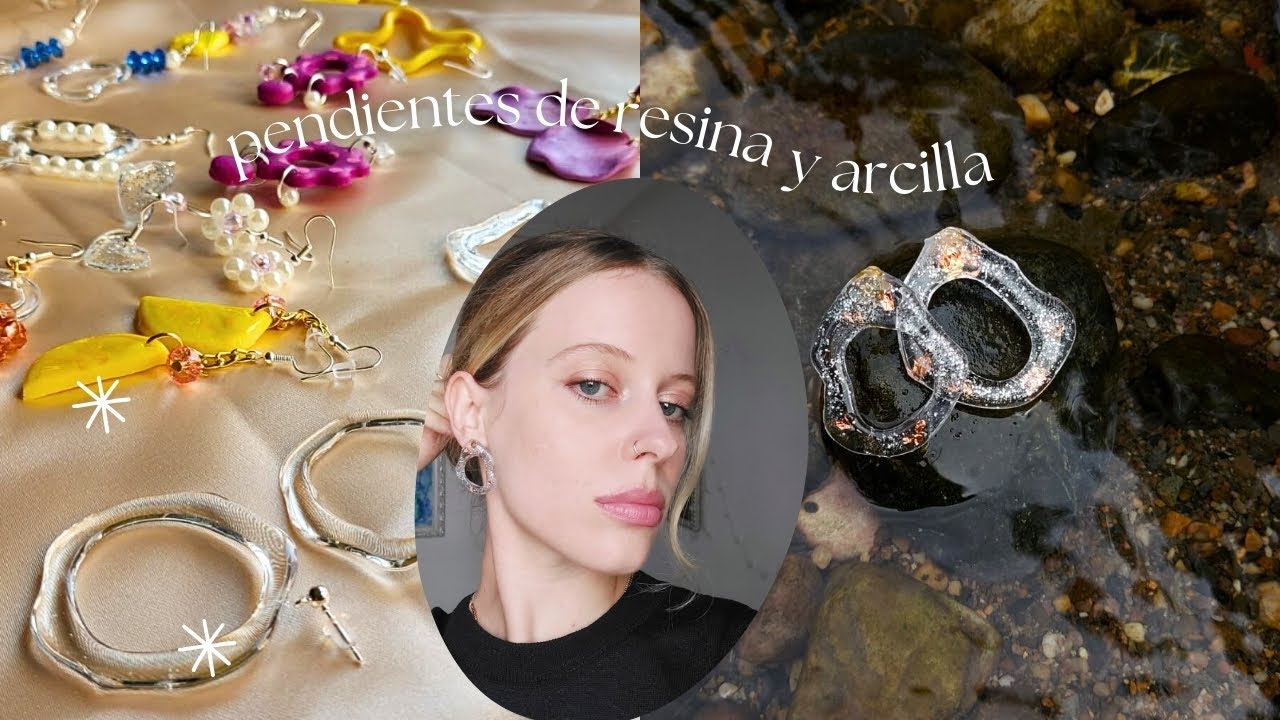 Pendientes ASMR: Hago 18 Pares de Arcilla y Resina | DIY para vender o regalar ✨