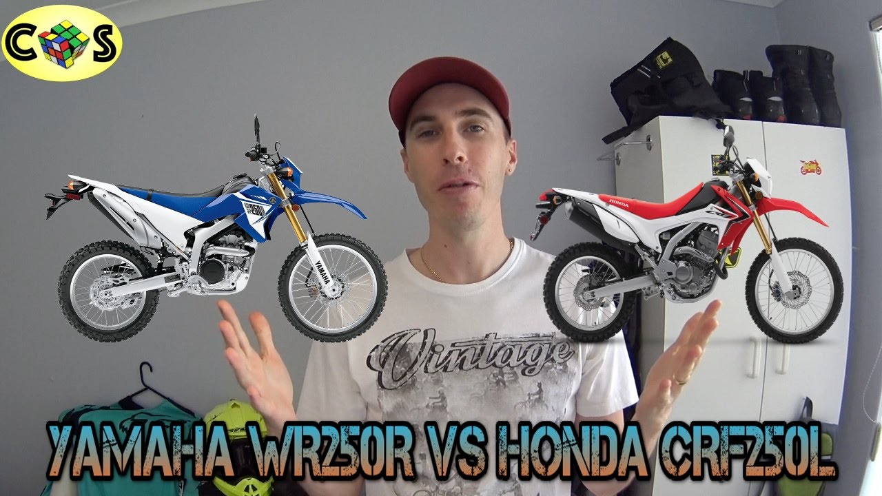 WR250R vs CRF250L: Comparison Review