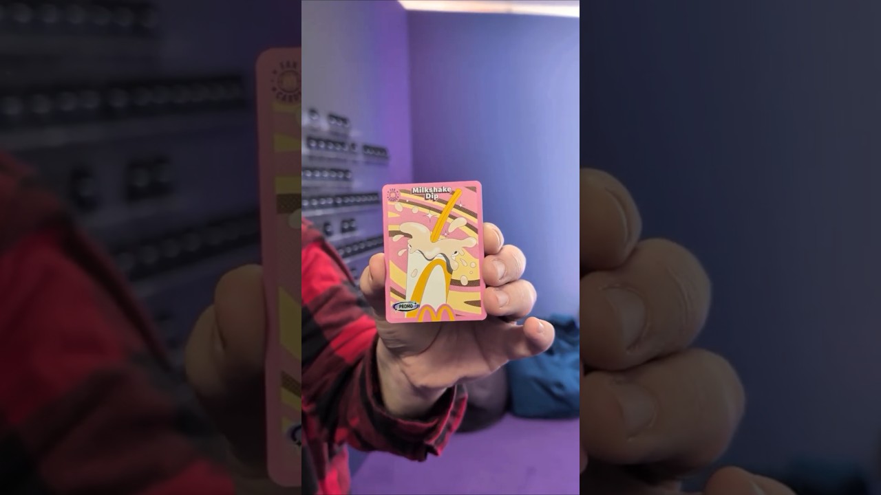 ⚠️Эксклюзив с Лондонской карточной выставки⚠️ McDonald's выпускает карточную игру для лиц старше ...