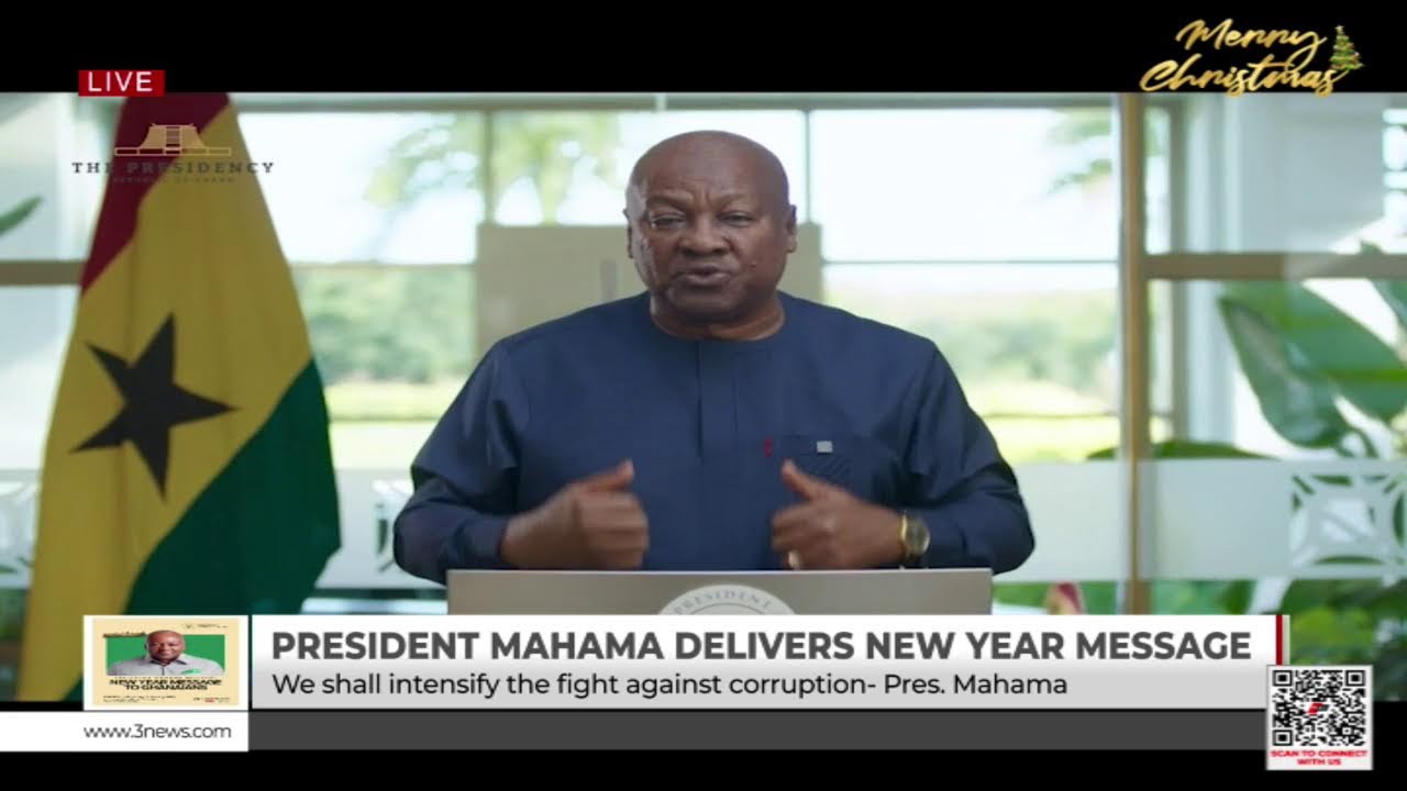 LIVE: President Mahama Delivers New Year Message || 01-01-2026