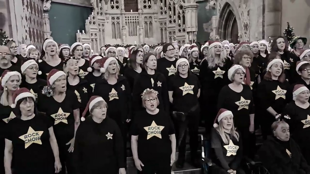 🎄ANGELS Rock Choir at GORTON MONASTERY 21st December 2025🎄