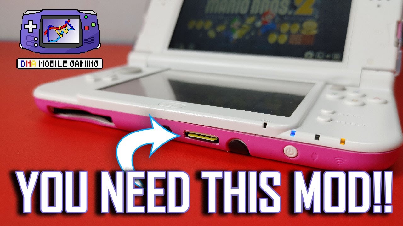 Я изобрел новый мод для новой Nintendo 3DS XL