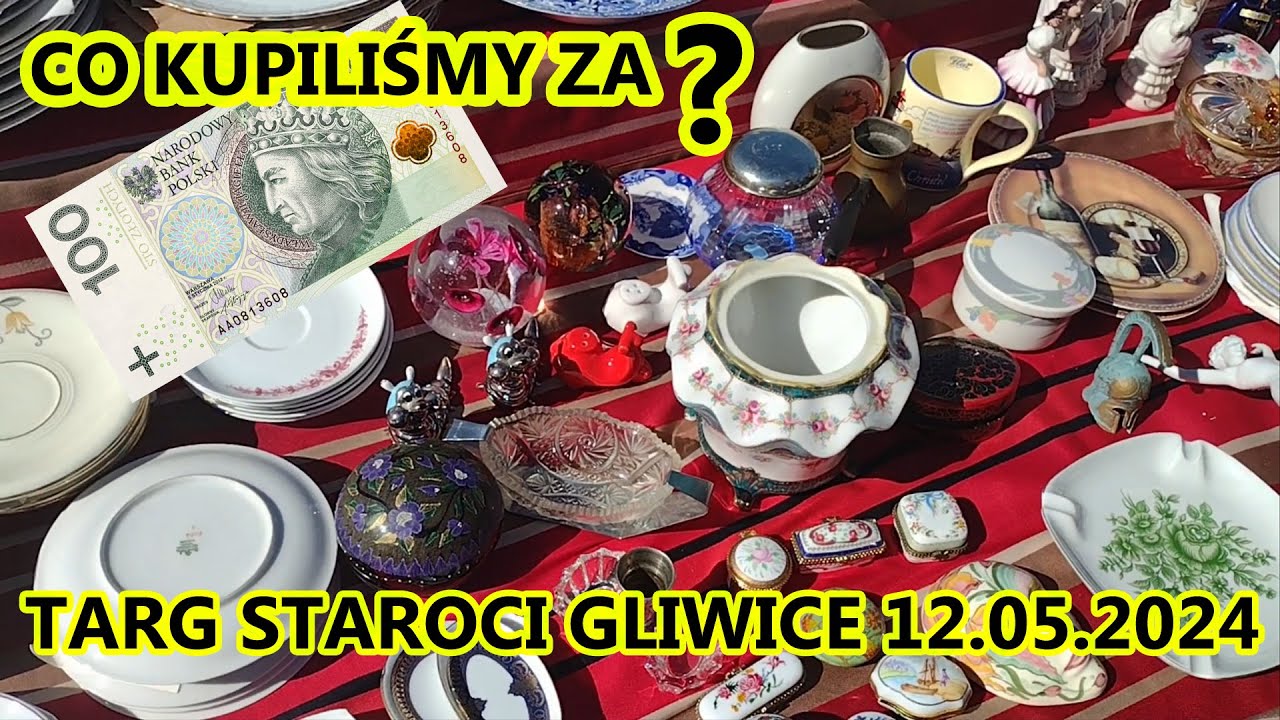 Гливицкий антикварный рынок 05.12.2024 Задача: Что можно купить на 100 злотых? #барахолка #флохмаркт