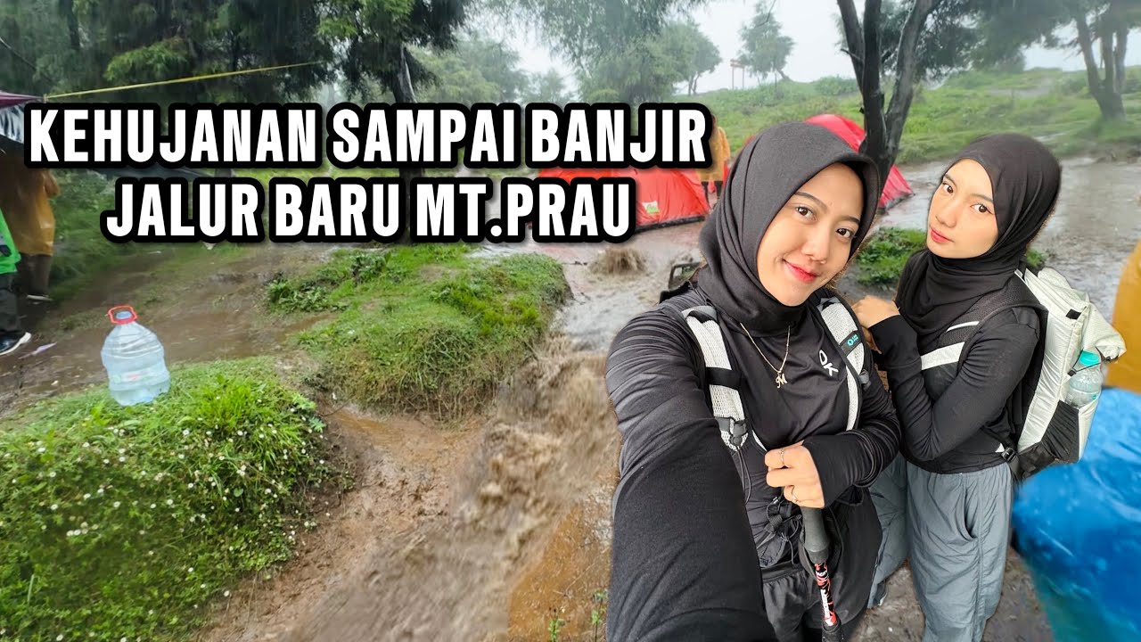 NUMPANG TENDA ORANG WAKTU TEKTOKAN MUSIM HUJAN 🥺🥶 || JALUR BARU MT.PRAU VIA PATAK BANTENG #SMVLOG115