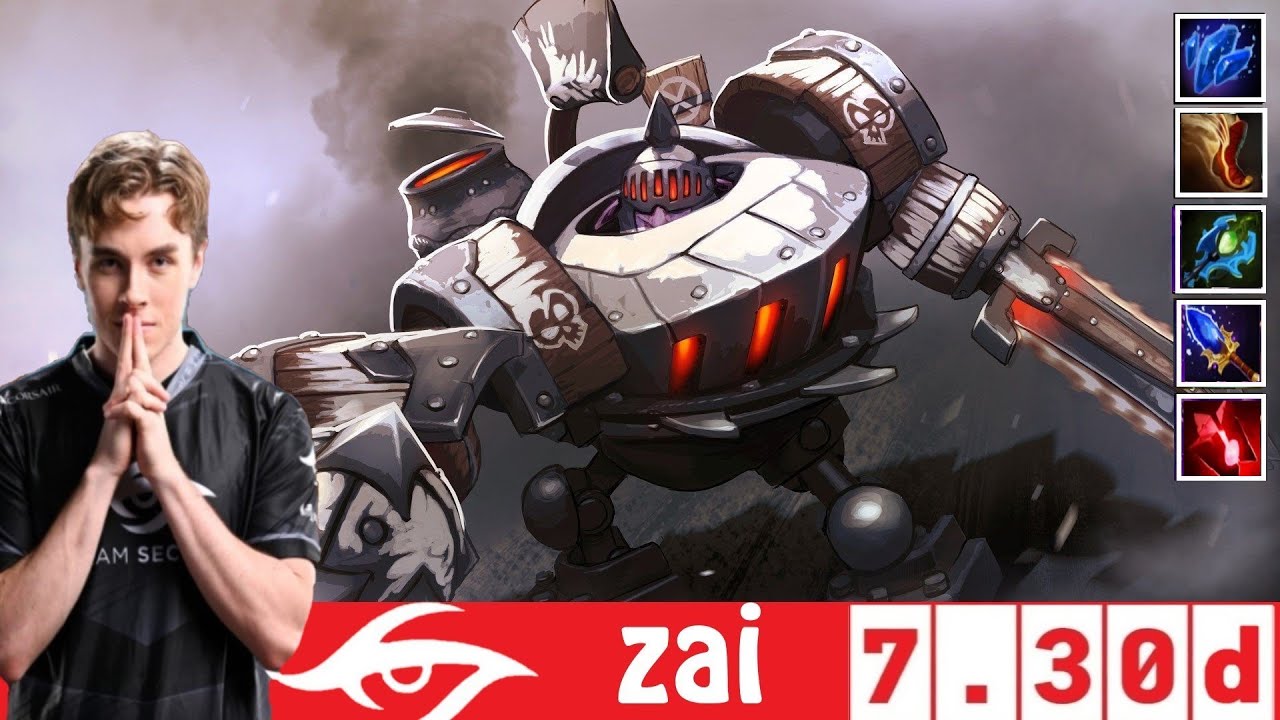 [DOTA 2] Team SECRET.zai the TIMBERSAW [OFFLANE] [7.30d]