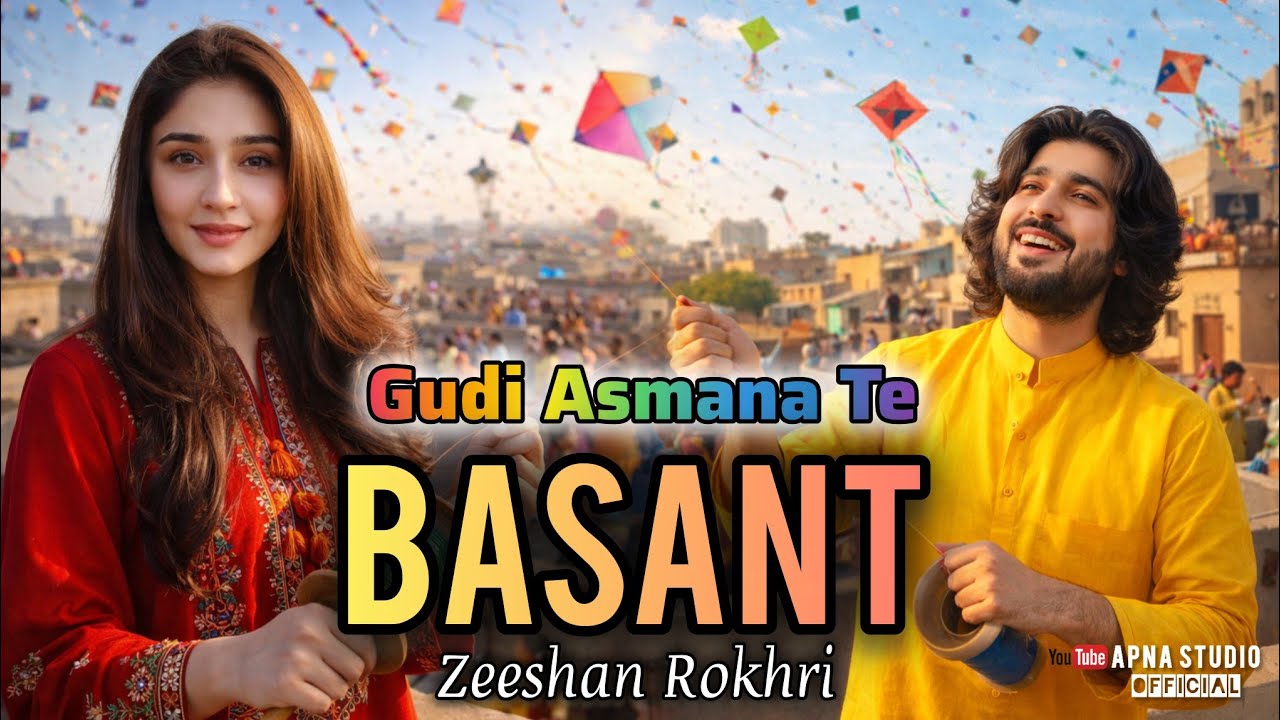 Basant | Gudi Asmana Te Char Gayi | Zeeshan Rokhri | New Basant Gift Song | OuT Now 