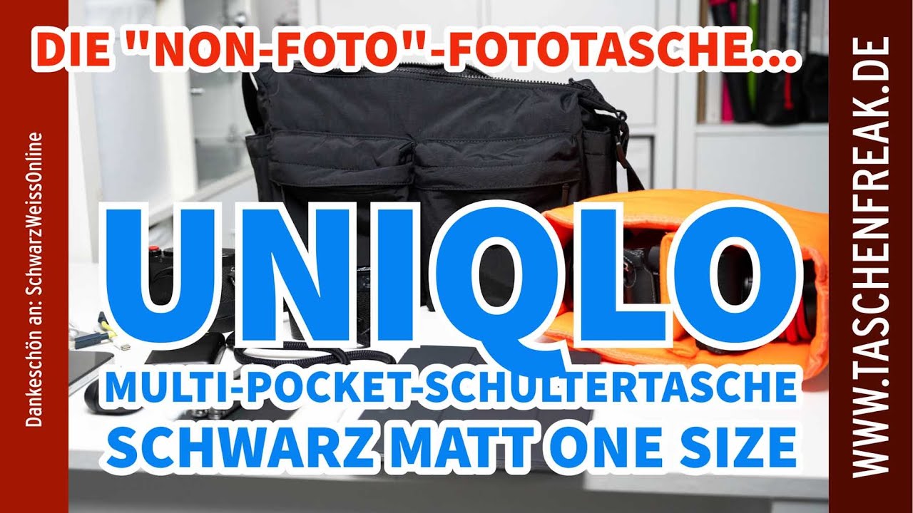 29 € statt 300 €? Diese UNIQLO Tasche ist meine neue Fototasche