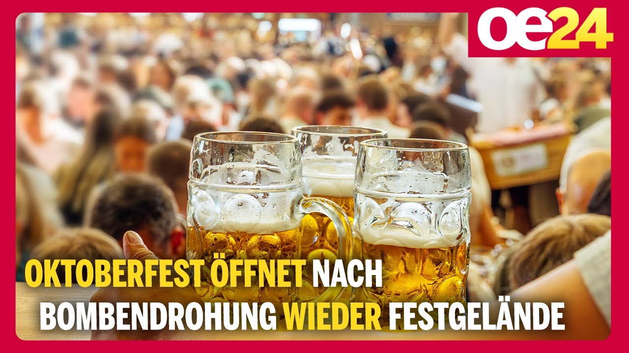 Oktoberfest öffnet nach Bombendrohung wieder Festgelände