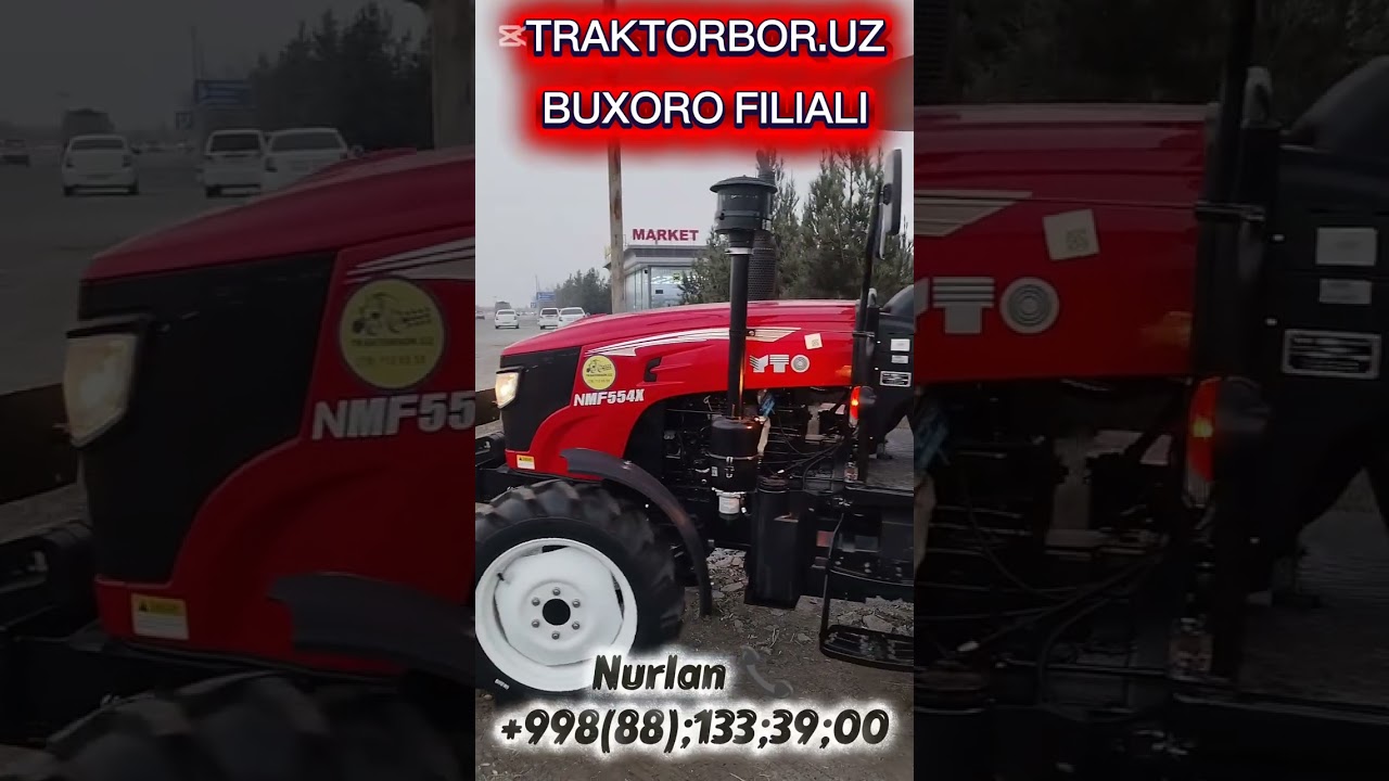 YTO-554 TRAKTORBOR.UZ Buxoro filialidan Buxoro viloyati Vobkent tumaniga sotiladi 🔥✅