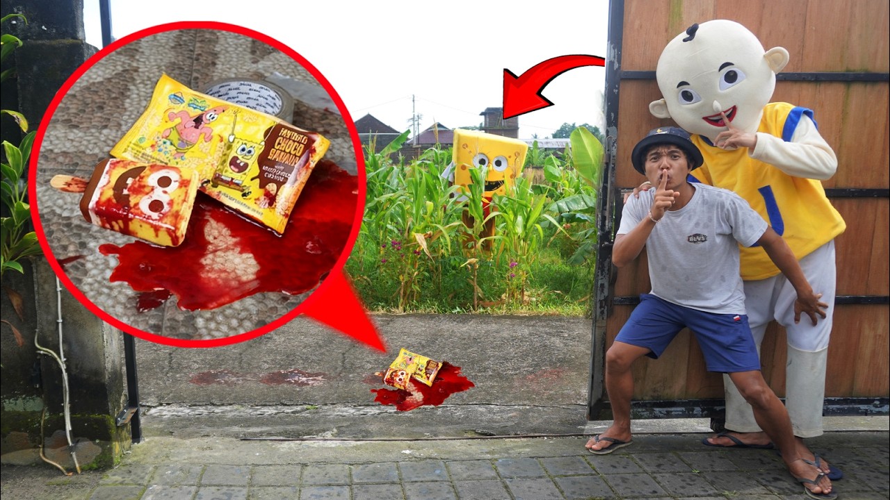 KALAU KALIAN KETEMU ES KRIM SPONGEBOB BERD4R4H CEPAT LARI!!?