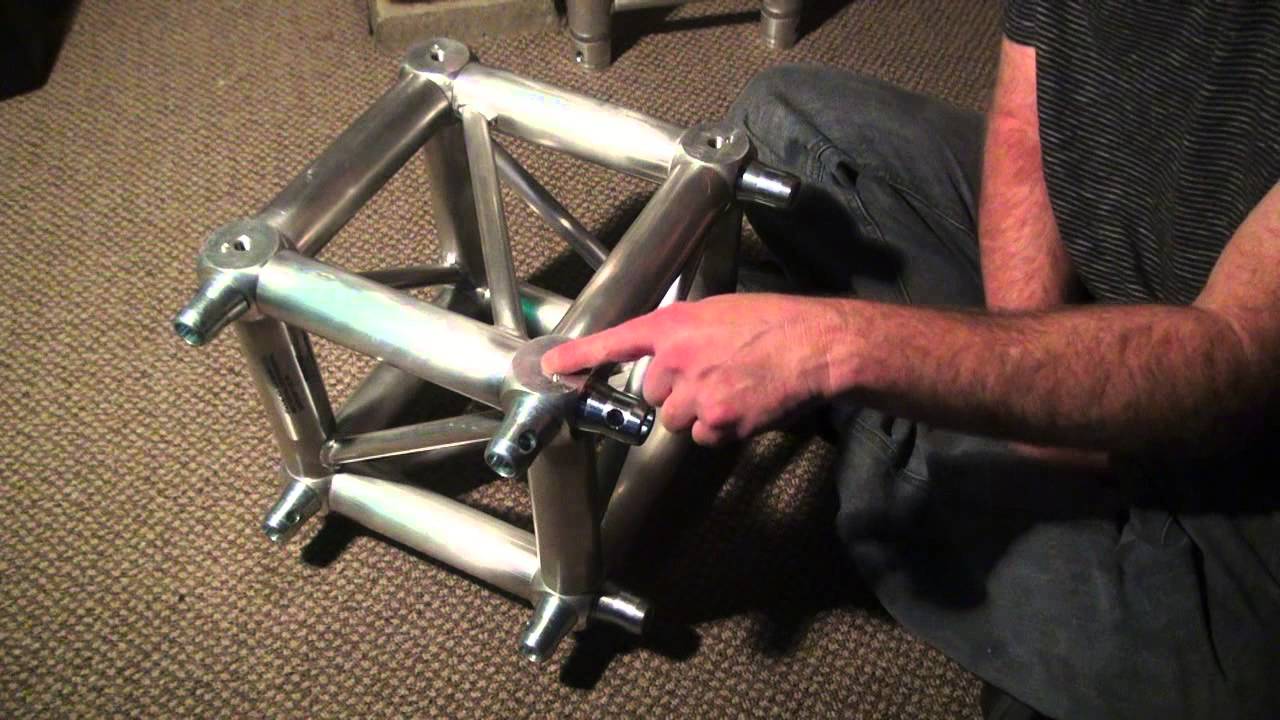 Building DJ Dance Floor Light Trussing