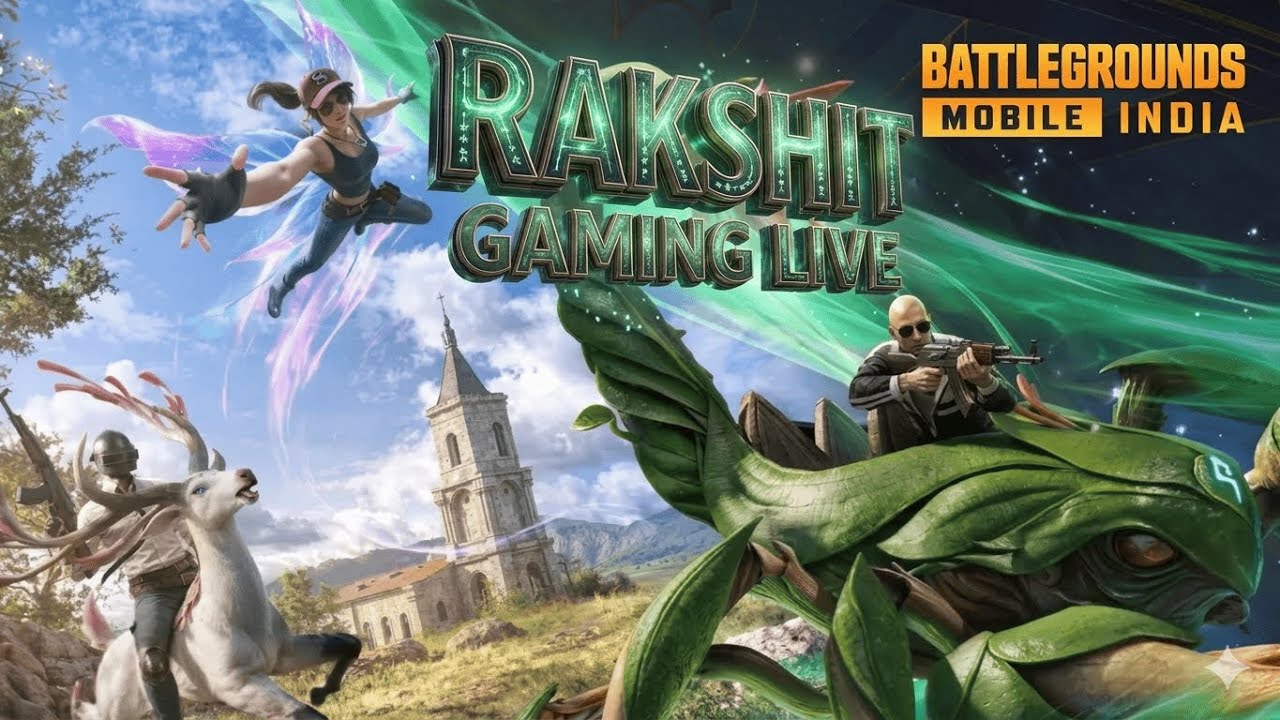 BGMI Live stream @RakshitGamingLive
RAKSHIT GAMING  Live