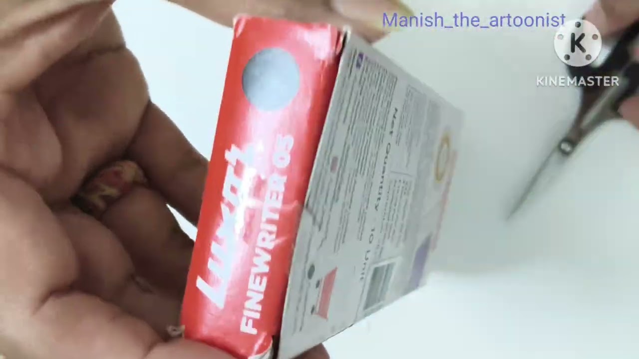 Unboxing Luxor Fineliner 🖊️ pen #drawing #subscribe #comment 