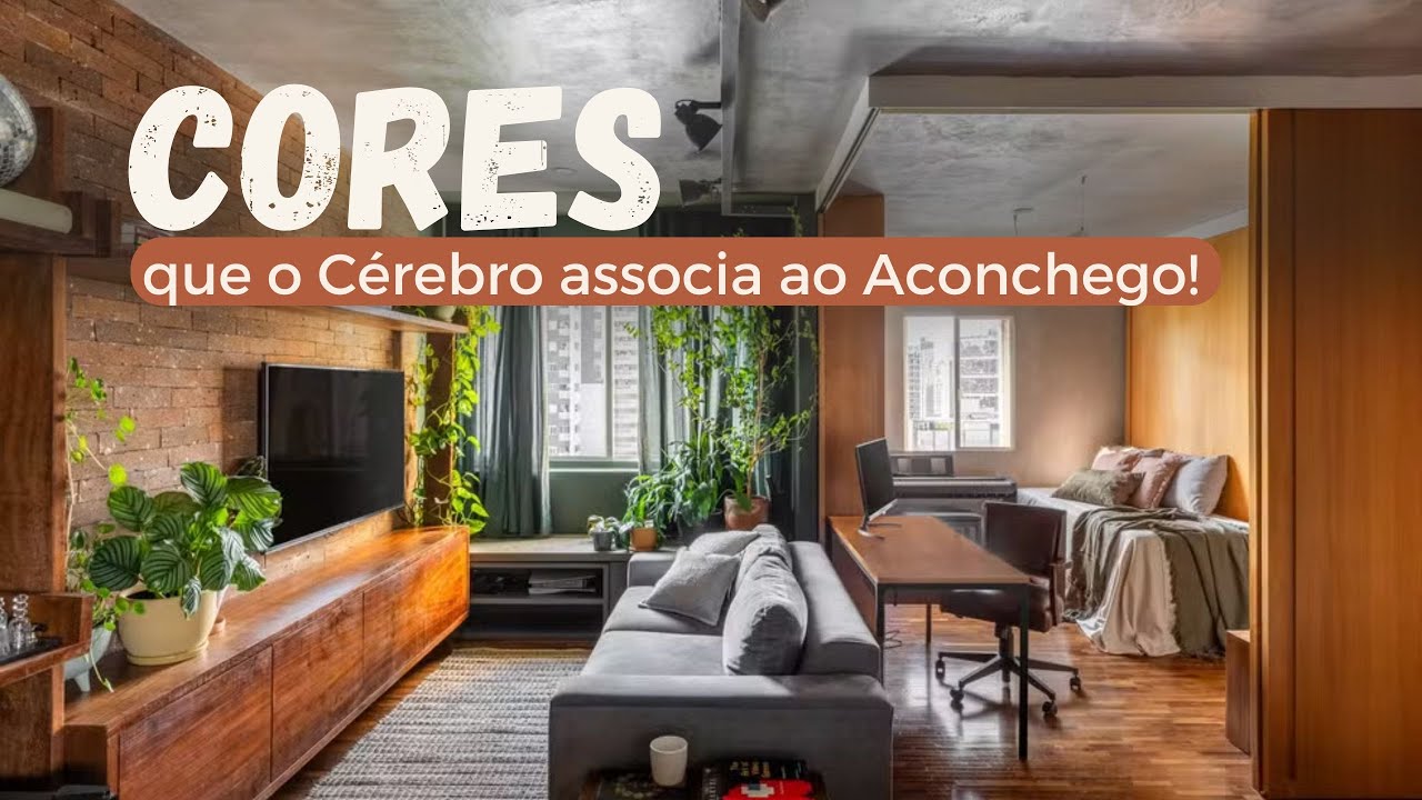 CORES que o CÉREBRO associa ao ACONCHEGO! #decoraçãoafetiva #arquitetura #decoraçãodeinteriores