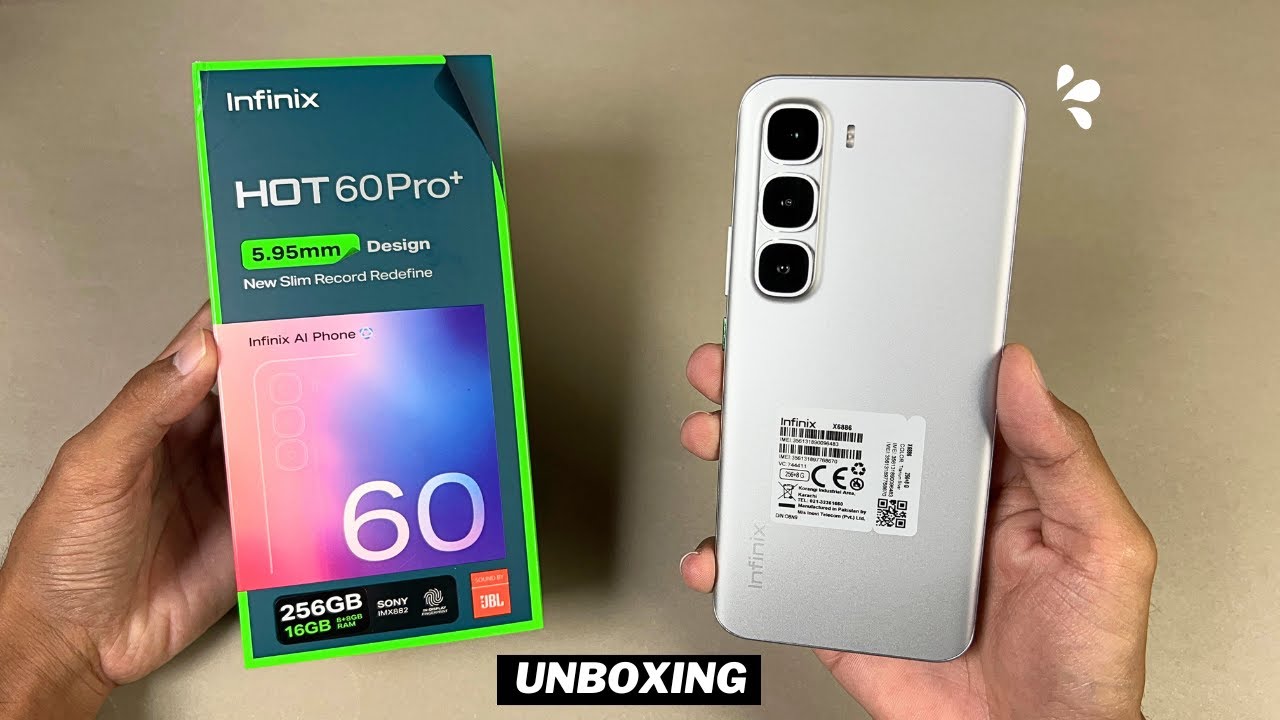 Infinix Hot 60 Pro Plus: The Unboxing You've Been Waiting For!