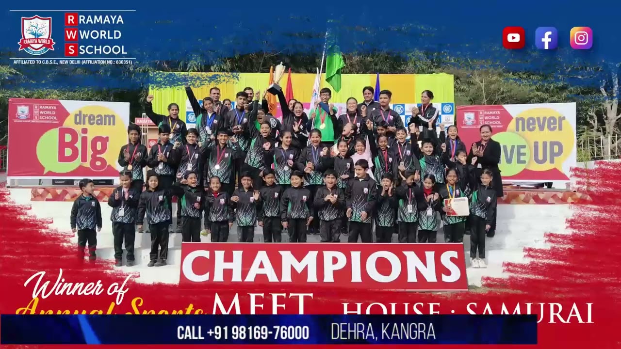 Overall Winner: Annual sports meet -2025_ House SAMURAI 