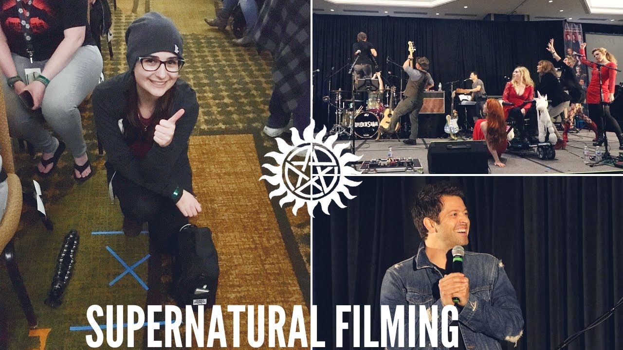 Filming With The Supernatural Actors! | SPN Jacksonville Saturday Vlog
