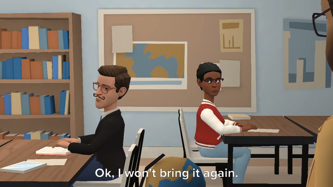 Evil DevinPlayzYT brings an TV-Y show to adult school/grounded