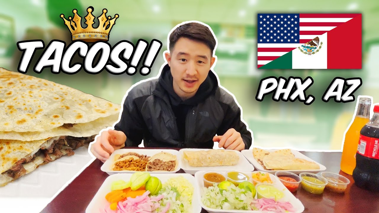 BEST Asada Tacos in Arizona!! - Charcoal GRILLED 🌮🇲🇽🇺🇸
