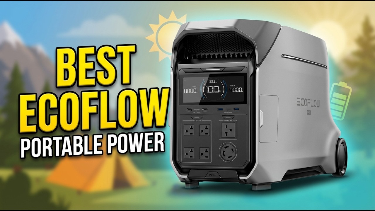 Best EF ECOFLOW Portable Power Station 2026: Top 13 Models for Home Backup & Camping