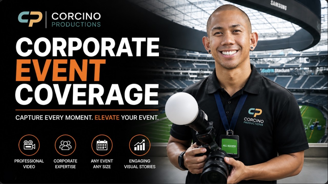 Corcino Productions Corporate Event Coverage